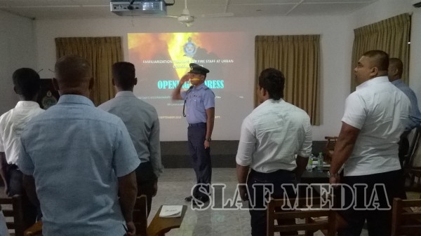 Special Course for Fire Fighters of Ampara